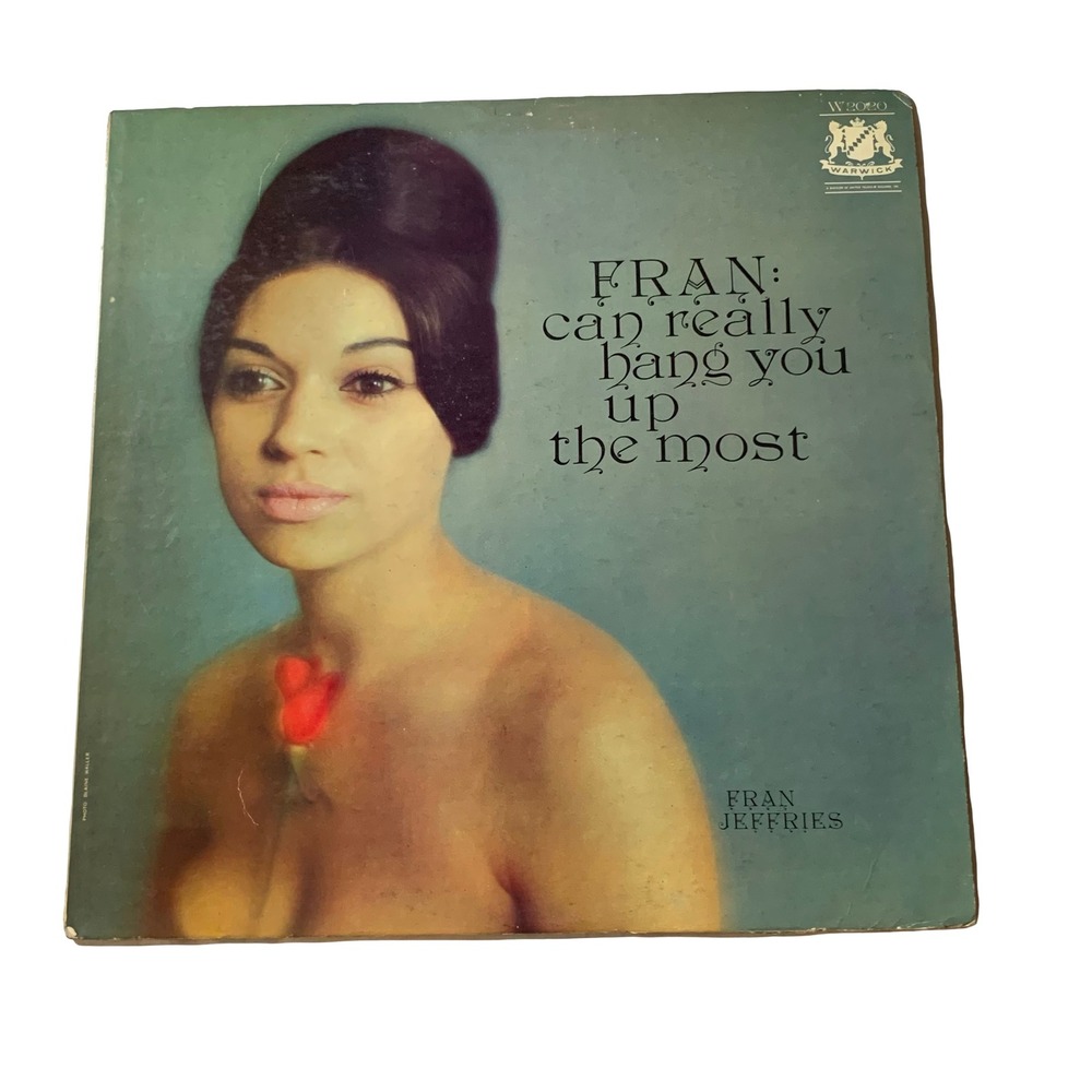 Fran Jeffries Fran Can Really Hang You Up The Most Vinyl LP Warwick W 2020 Jazz